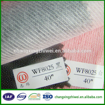 polyester yarn manufacturing in china for producing nonwoven interlining to turkey products